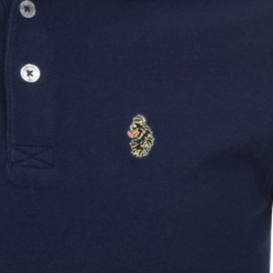 Alternative Image for ProductLuke 1977 New Mead Polo T Shirt Navy3